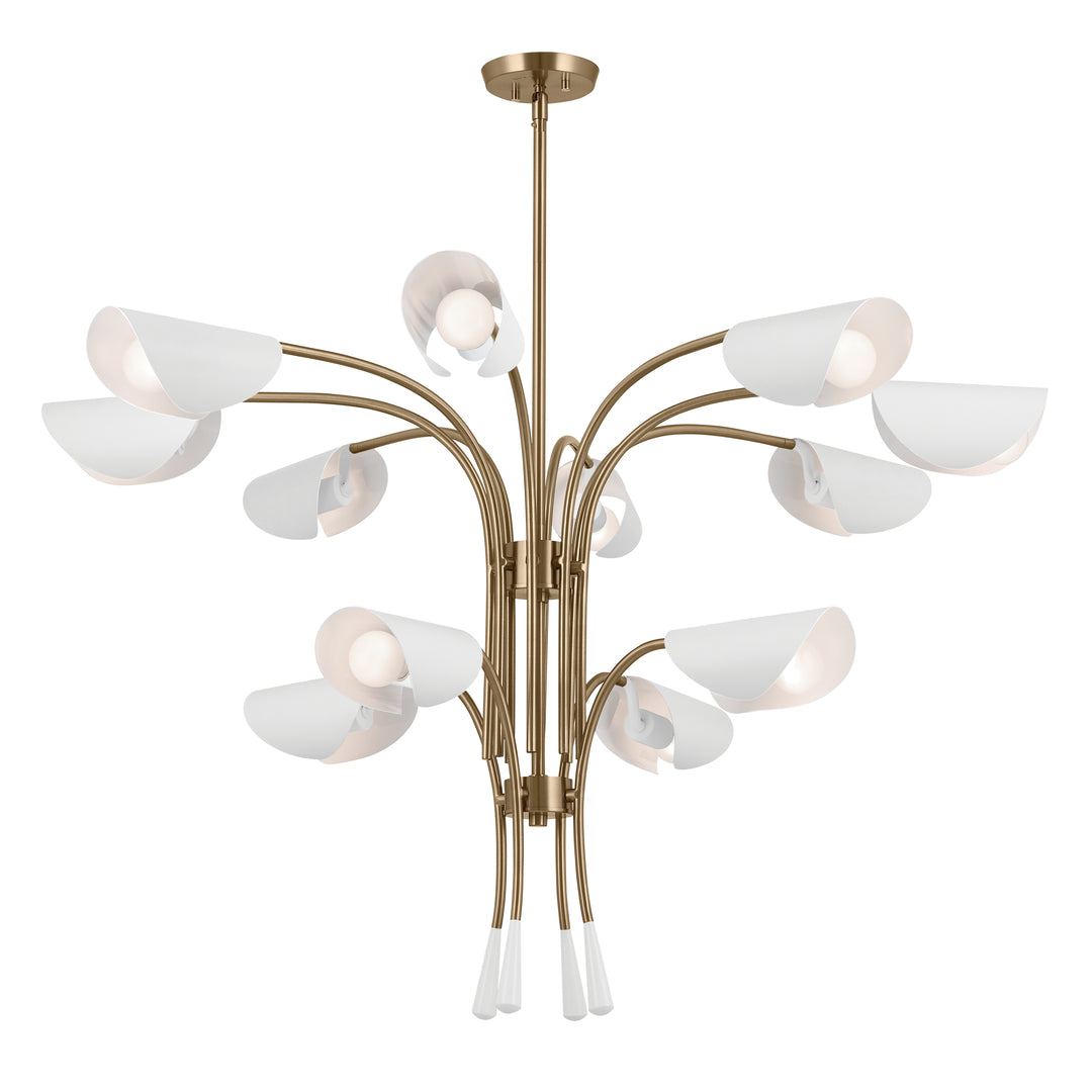 KICHLER, ARCUS CHANDELIER, CHANDELIER LIGHT