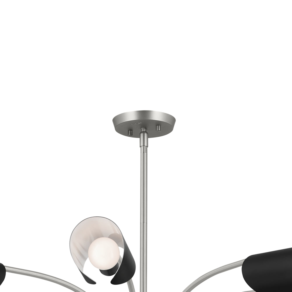 KICHLER, ARCUS CHANDELIER, CHANDELIER LIGHT