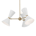 KICHLER, PHIX CHANDELIER, LINEAR LIGHT