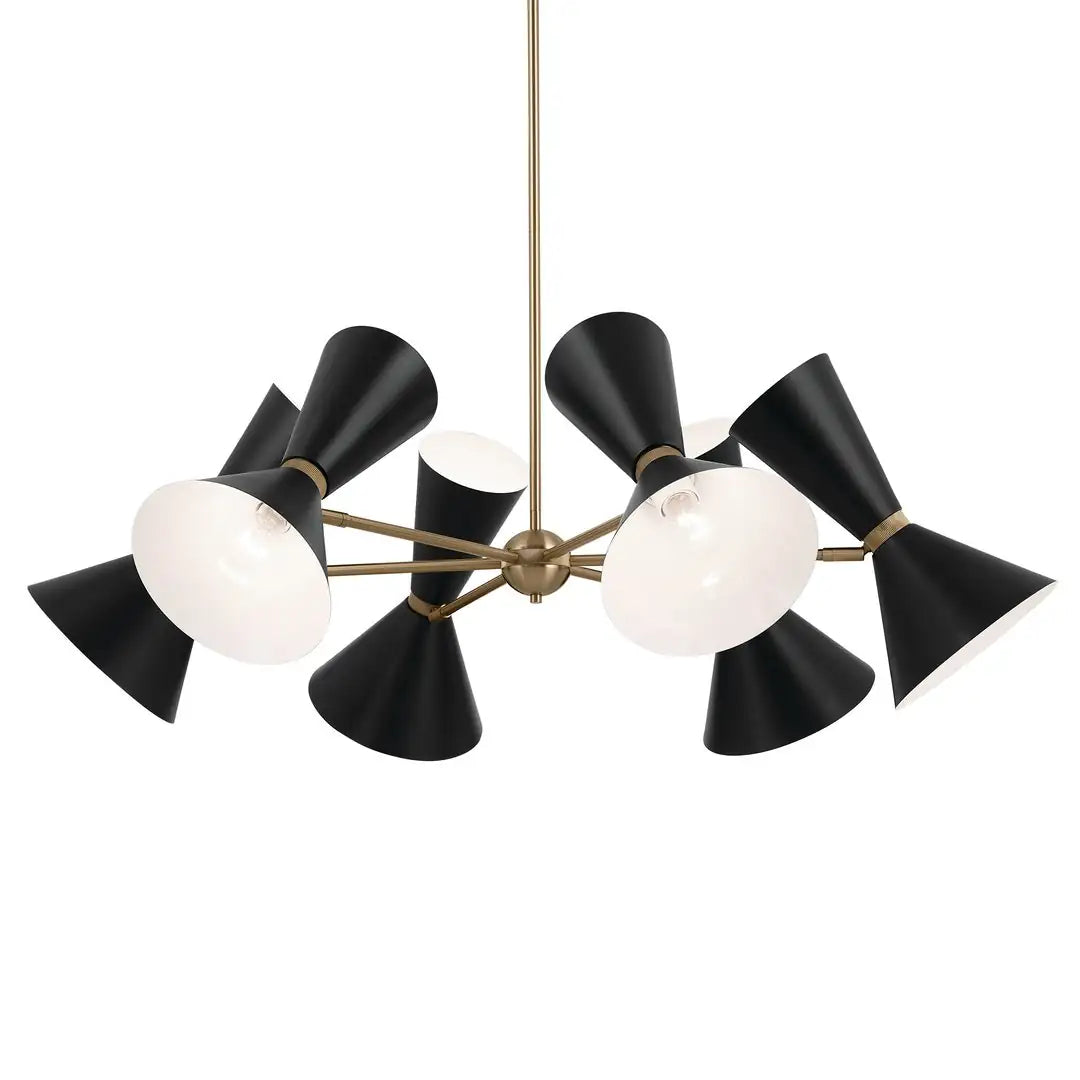 KICHLER, PHIX CHANDELIER, LINEAR LIGHT