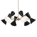 KICHLER, PHIX CHANDELIER, LINEAR LIGHT