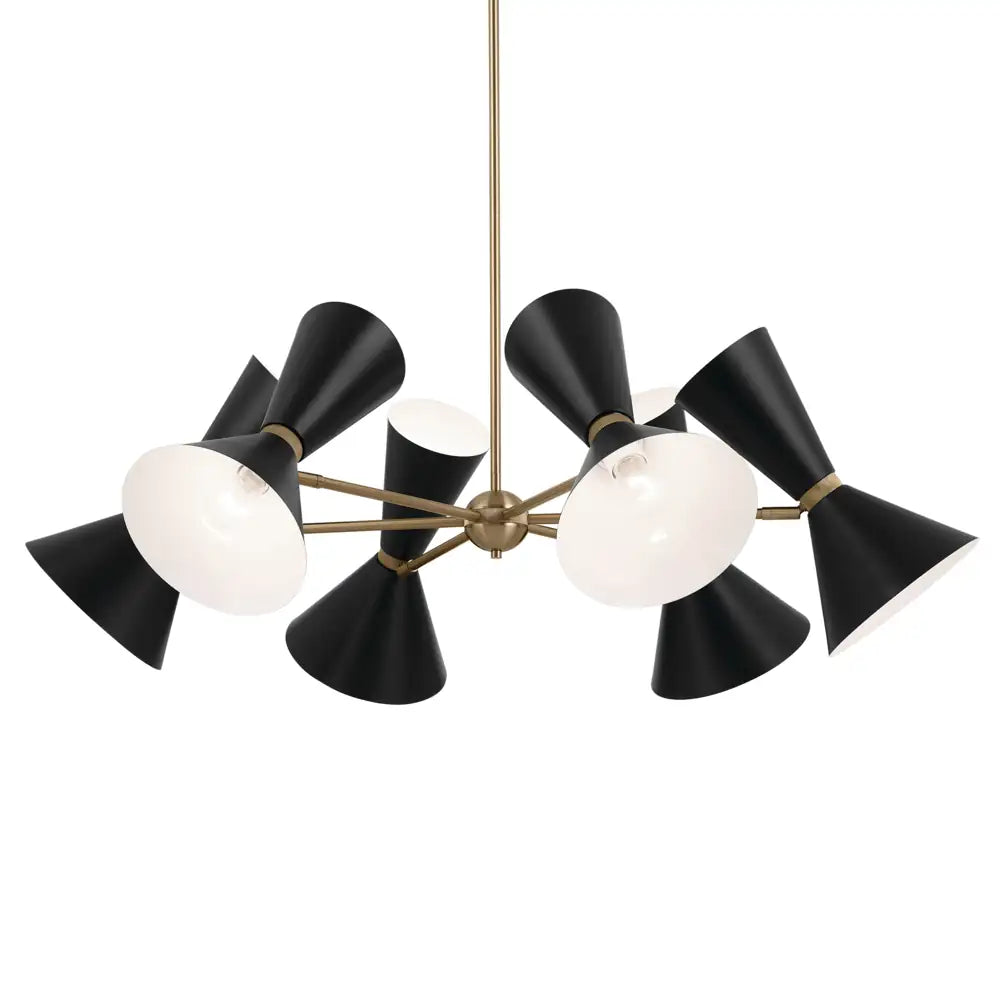 KICHLER, PHIX CHANDELIER, LINEAR LIGHT
