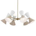 KICHLER, PHIX CHANDELIER, LINEAR LIGHT