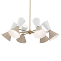 KICHLER, PHIX CHANDELIER, LINEAR LIGHT