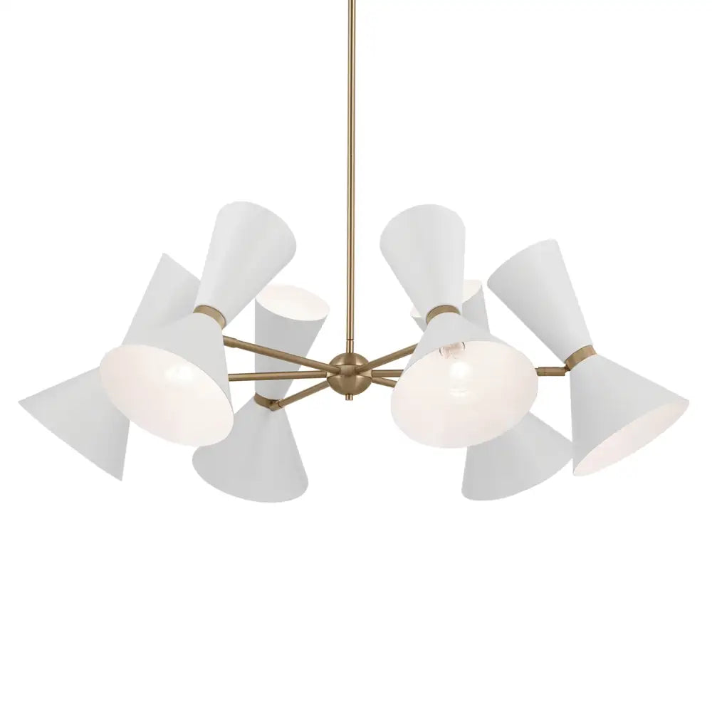KICHLER, PHIX CHANDELIER, LINEAR LIGHT