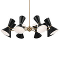 KICHLER, PHIX CHANDELIER, LINEAR LIGHT