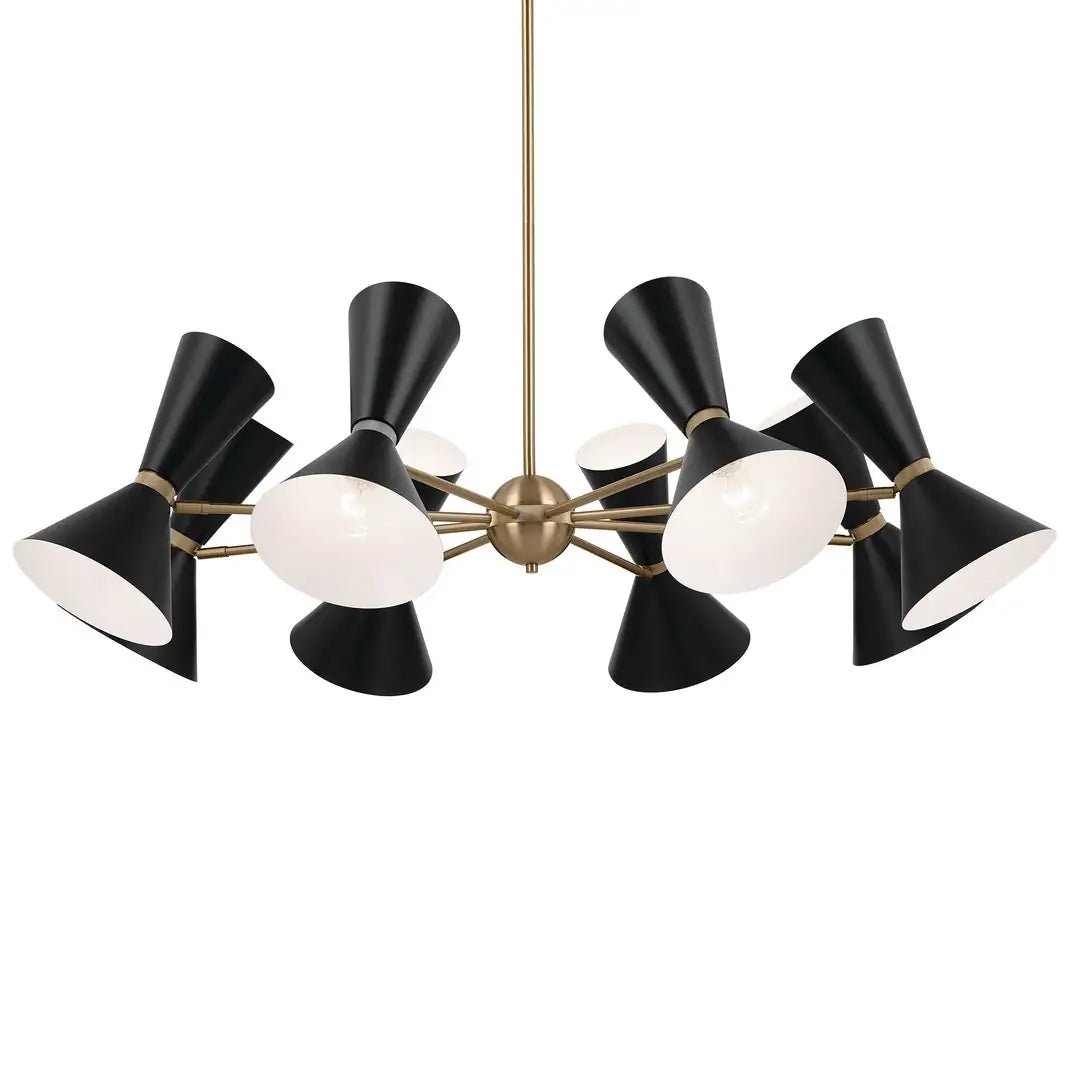 KICHLER, PHIX CHANDELIER, LINEAR LIGHT