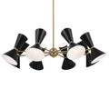KICHLER, PHIX CHANDELIER, LINEAR LIGHT