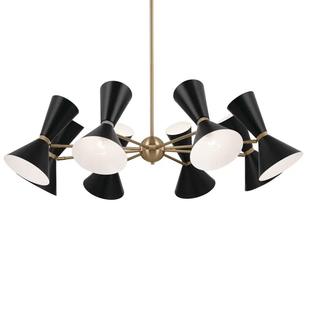 KICHLER, PHIX CHANDELIER, LINEAR LIGHT