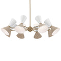 KICHLER, PHIX CHANDELIER, LINEAR LIGHT