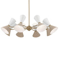 KICHLER, PHIX CHANDELIER, LINEAR LIGHT