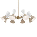 KICHLER, PHIX CHANDELIER, LINEAR LIGHT