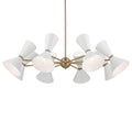 KICHLER, PHIX CHANDELIER, LINEAR LIGHT