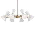 KICHLER, PHIX CHANDELIER, LINEAR LIGHT