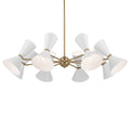 KICHLER, PHIX CHANDELIER, LINEAR LIGHT