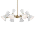 KICHLER, PHIX CHANDELIER, LINEAR LIGHT