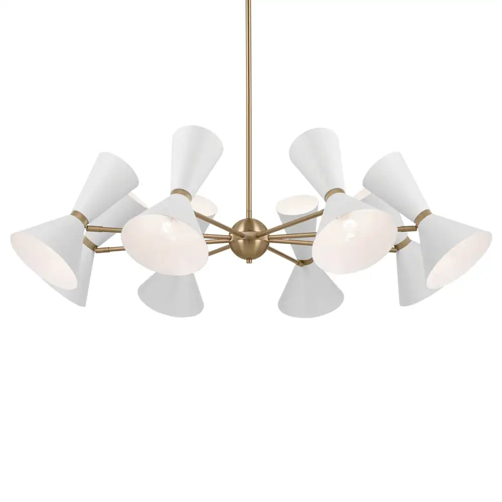 KICHLER, PHIX CHANDELIER, LINEAR LIGHT