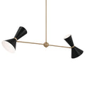 KICHLER, PHIX CHANDELIER, LINEAR LIGHT