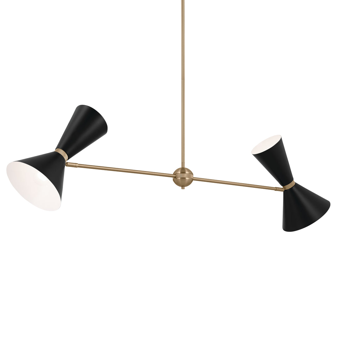 KICHLER, PHIX CHANDELIER, LINEAR LIGHT