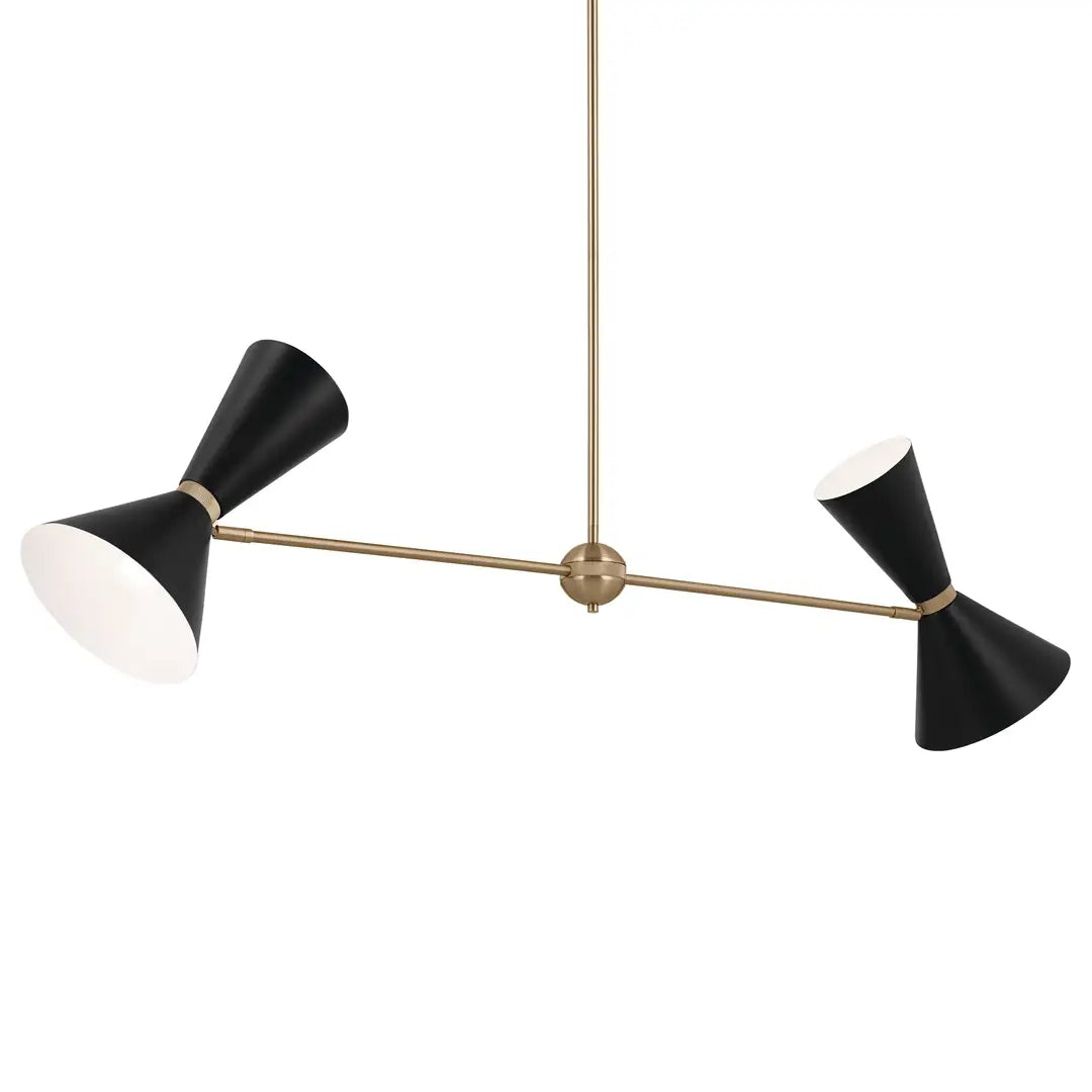 KICHLER, PHIX CHANDELIER, LINEAR LIGHT