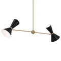 KICHLER, PHIX CHANDELIER, LINEAR LIGHT