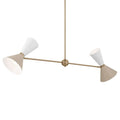 KICHLER, PHIX CHANDELIER, LINEAR LIGHT