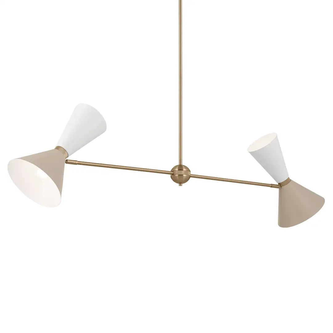 KICHLER, PHIX CHANDELIER, LINEAR LIGHT