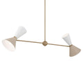KICHLER, PHIX CHANDELIER, LINEAR LIGHT