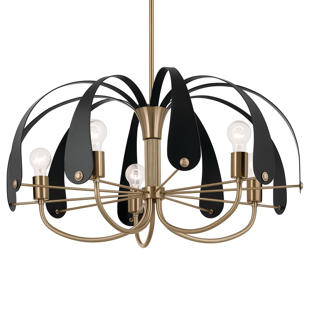KICHLER, PETAL CHANDELIER, CHANDELIER LIGHT