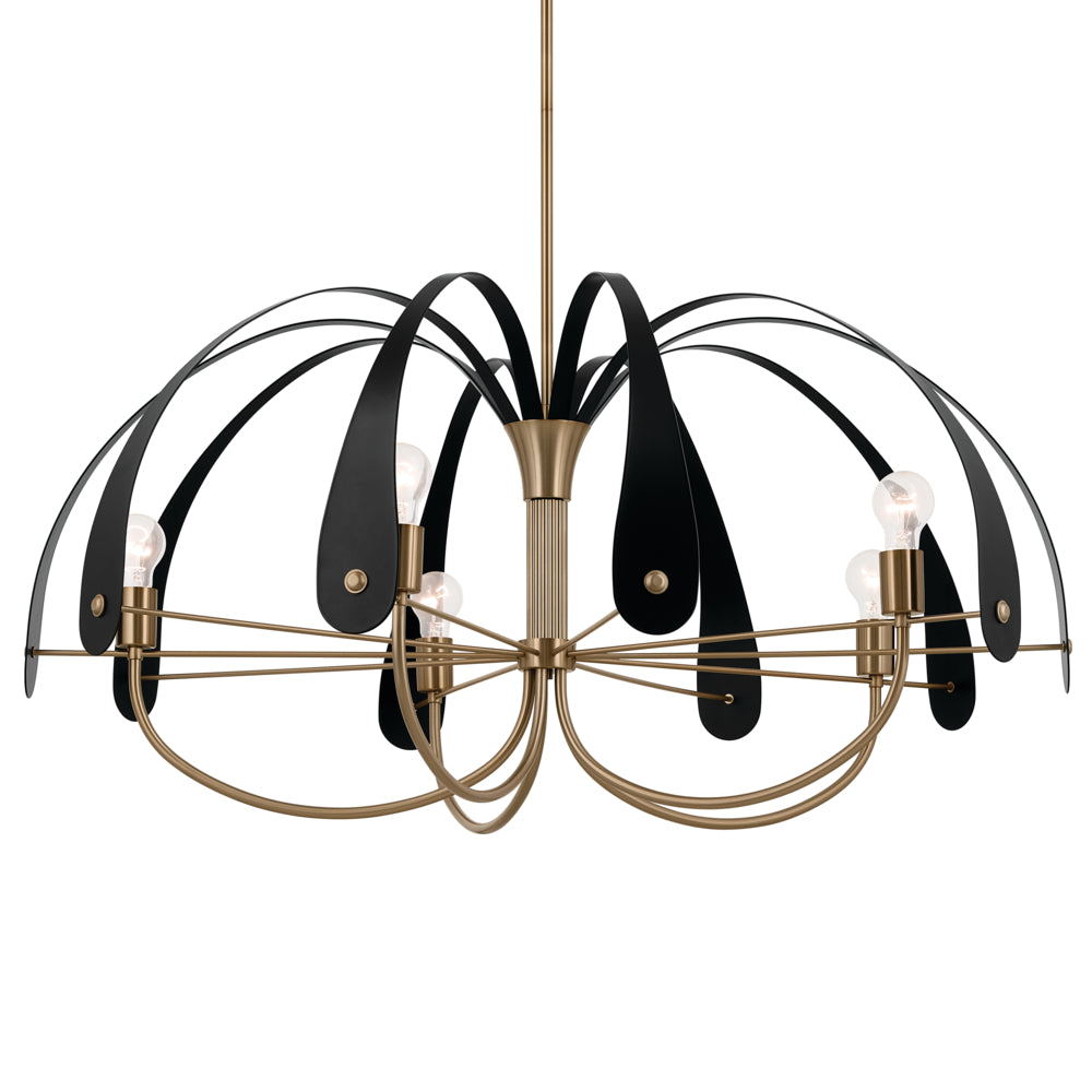 KICHLER, PETAL CHANDELIER, CHANDELIER LIGHT