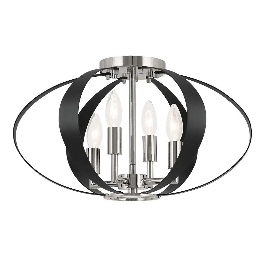 KICHLER, CECIL CEILING LIGHTS, SEMI FLUSH MOUNT LIGHT