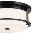 KICHLER, BRIT CEILING LIGHTS, FLUSH MOUNT CEILING LIGHTS