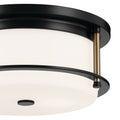 KICHLER, BRIT CEILING LIGHTS, FLUSH MOUNT CEILING LIGHTS