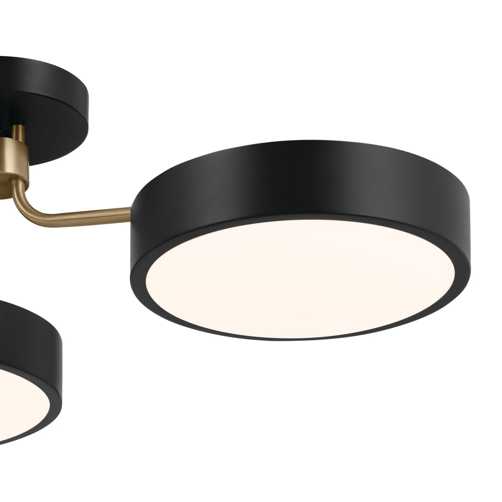 KICHLER, SAGO CEILING LIGHTS, SEMI FLUSH MOUNT LIGHT