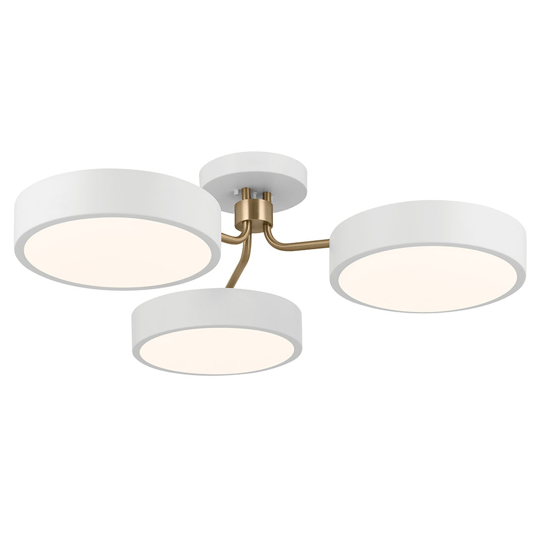 KICHLER, SAGO CEILING LIGHTS, SEMI FLUSH MOUNT LIGHT
