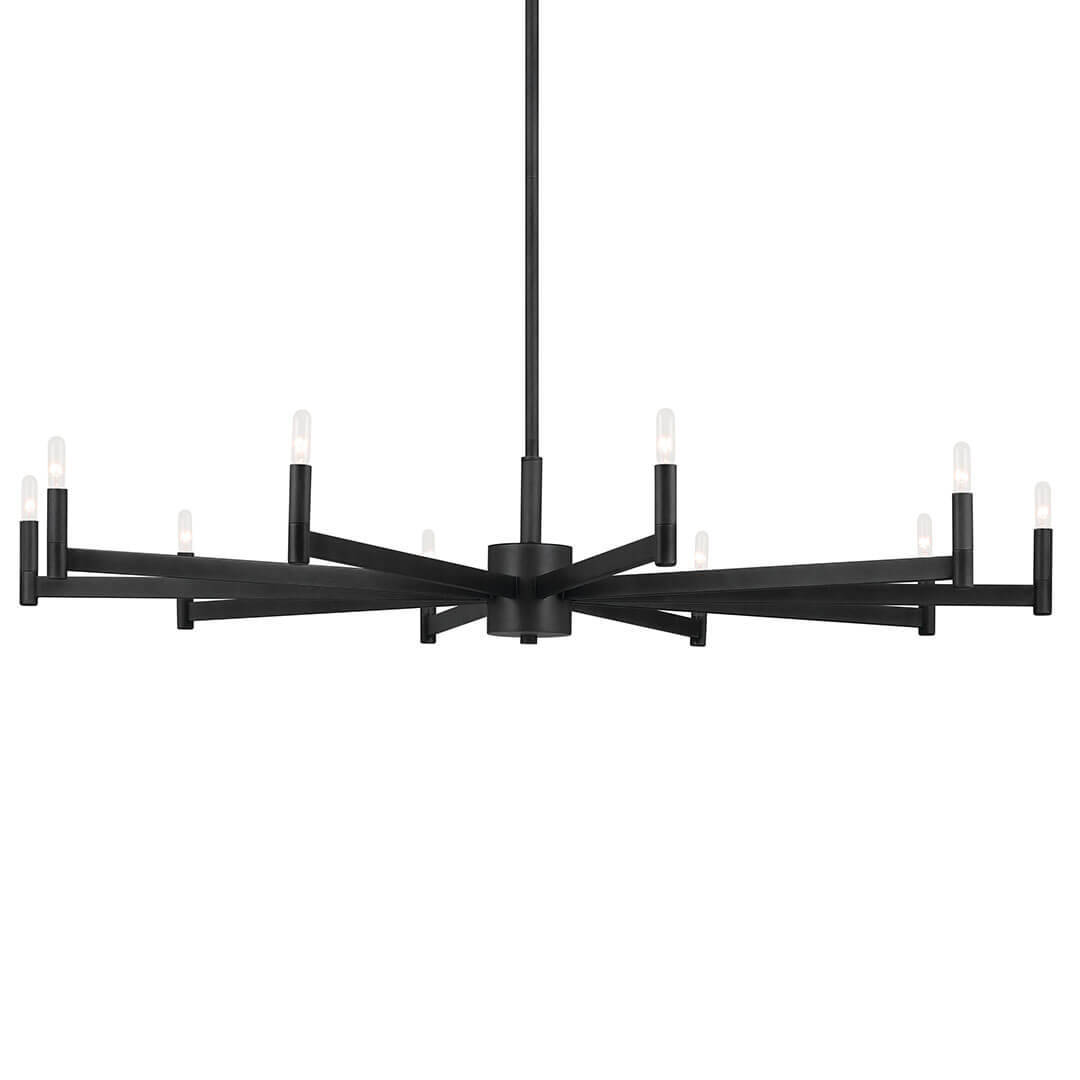 KICHLER, ERZO CHANDELIER, LINEAR LIGHT