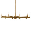 KICHLER, ERZO CHANDELIER, LINEAR LIGHT