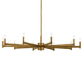 KICHLER, ERZO CHANDELIER, LINEAR LIGHT