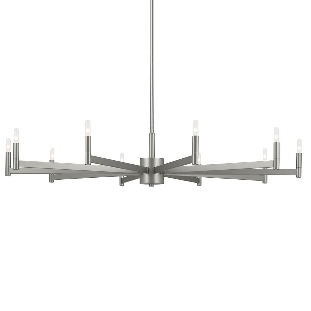 KICHLER, ERZO CHANDELIER, LINEAR LIGHT