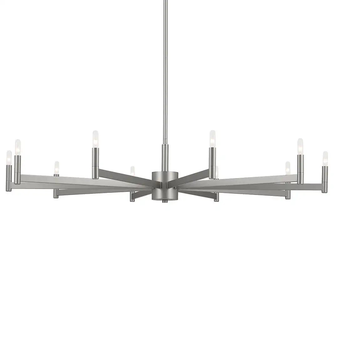 KICHLER, ERZO CHANDELIER, LINEAR LIGHT