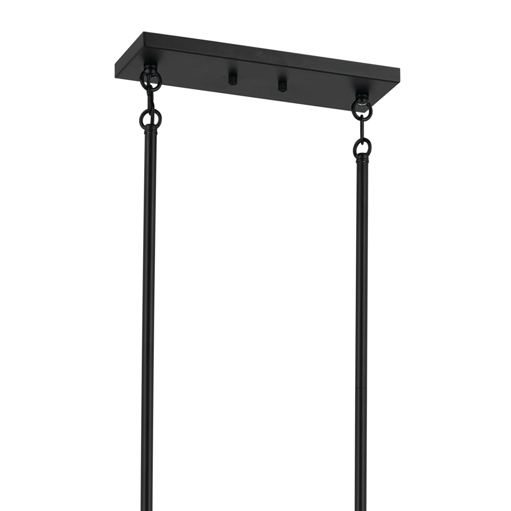 KICHLER, ERZO CHANDELIER, LINEAR LIGHT