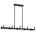 KICHLER, ERZO CHANDELIER, LINEAR LIGHT