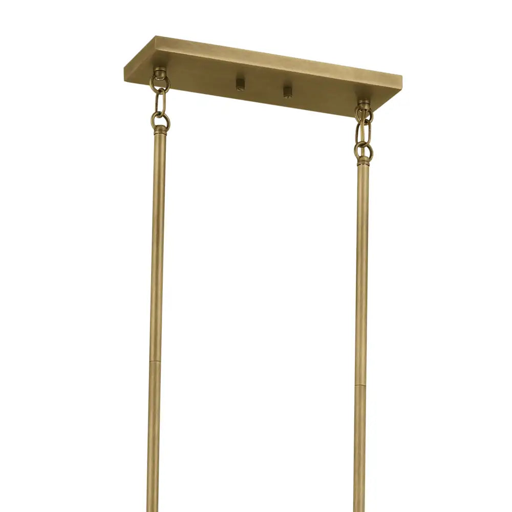 KICHLER, ERZO CHANDELIER, LINEAR LIGHT