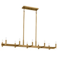 KICHLER, ERZO CHANDELIER, LINEAR LIGHT