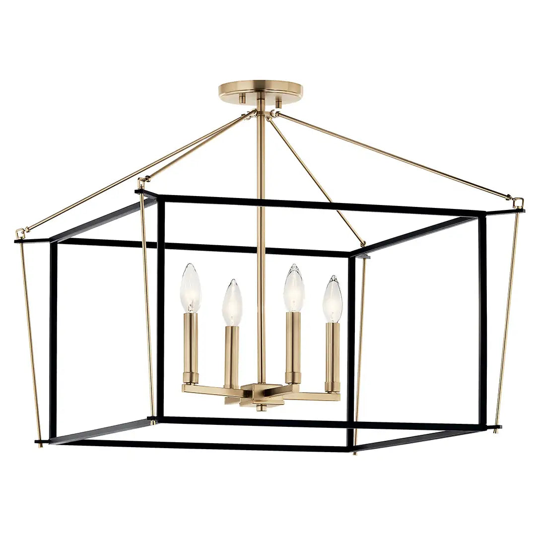 KICHLER, EISLEY CEILING LIGHTS, SEMI FLUSH MOUNT LIGHT