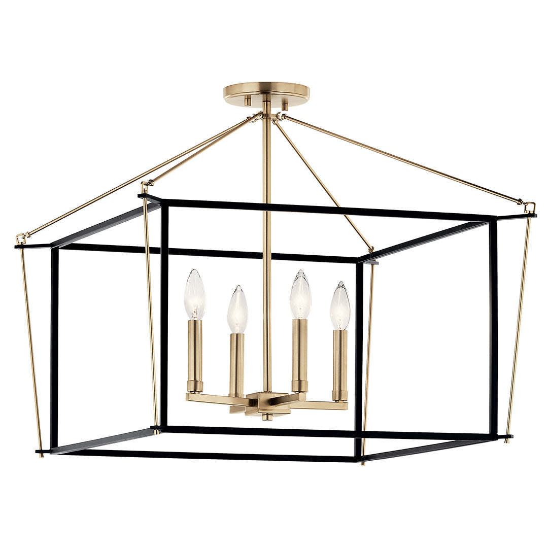 KICHLER, EISLEY CEILING LIGHTS, SEMI FLUSH MOUNT LIGHT