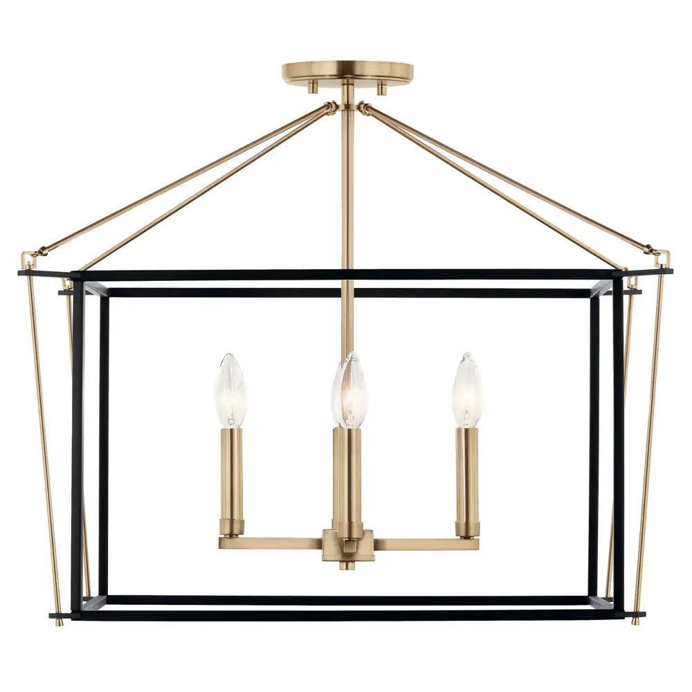 KICHLER, EISLEY CEILING LIGHTS, SEMI FLUSH MOUNT LIGHT