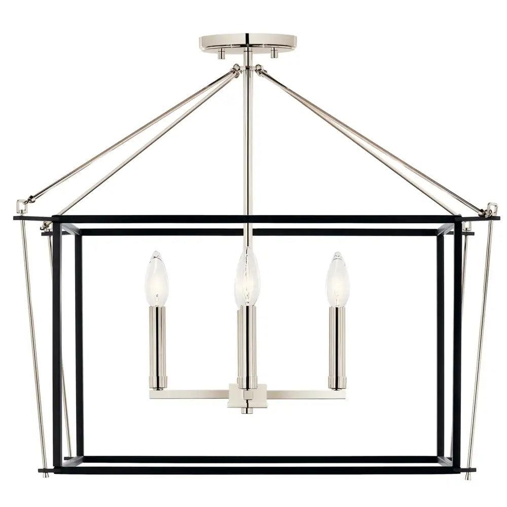 KICHLER, EISLEY CEILING LIGHTS, SEMI FLUSH MOUNT LIGHT
