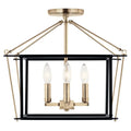 KICHLER, EISLEY CEILING LIGHTS, SEMI FLUSH MOUNT LIGHT