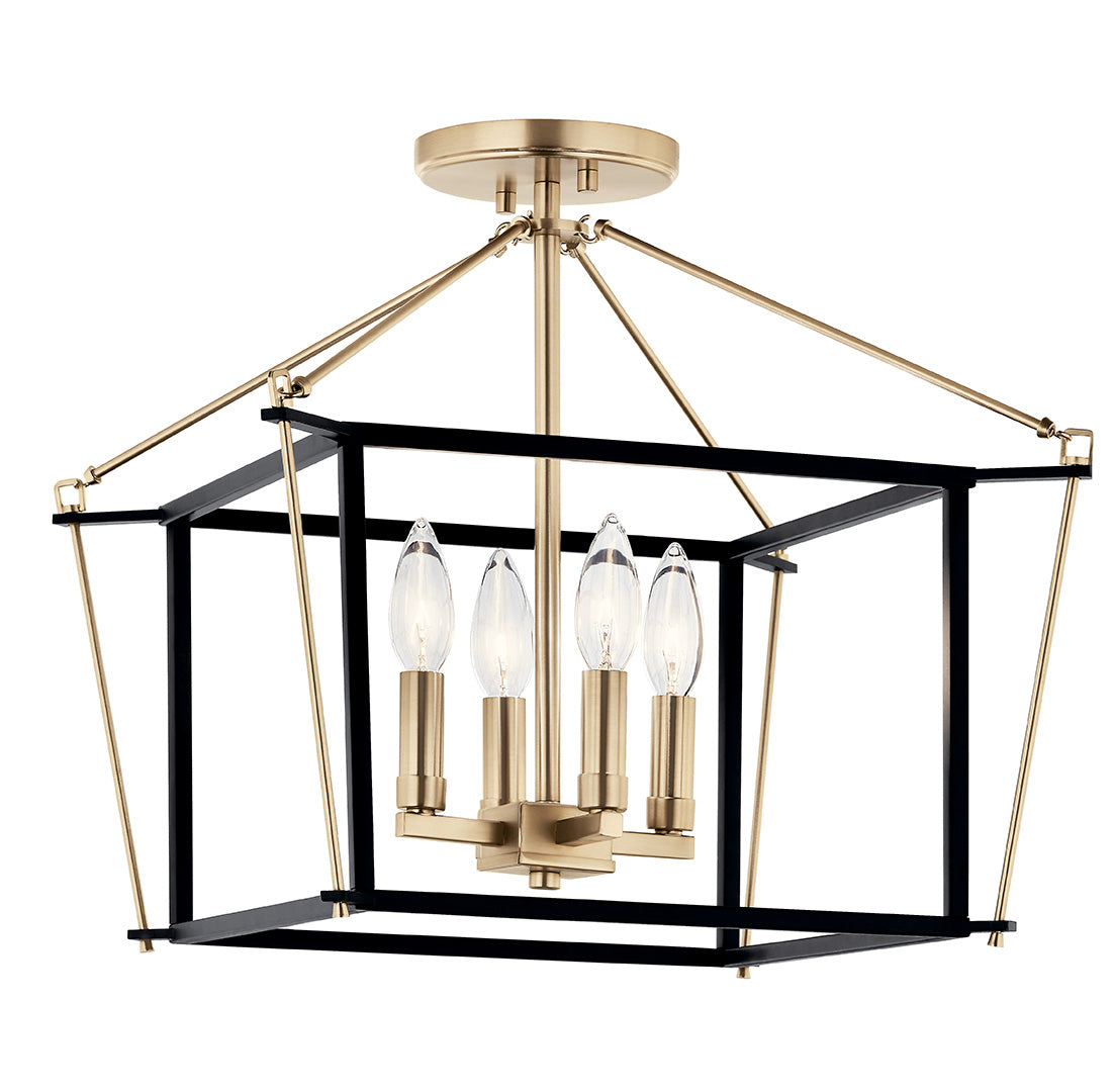 KICHLER, EISLEY CEILING LIGHTS, SEMI FLUSH MOUNT LIGHT